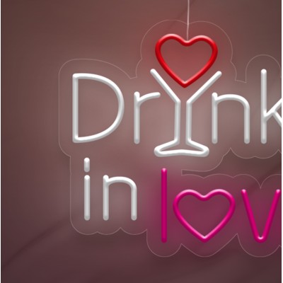 Drink In Love Letrero Ne N