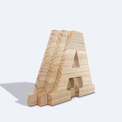 ▷ Comprar letras de madera online